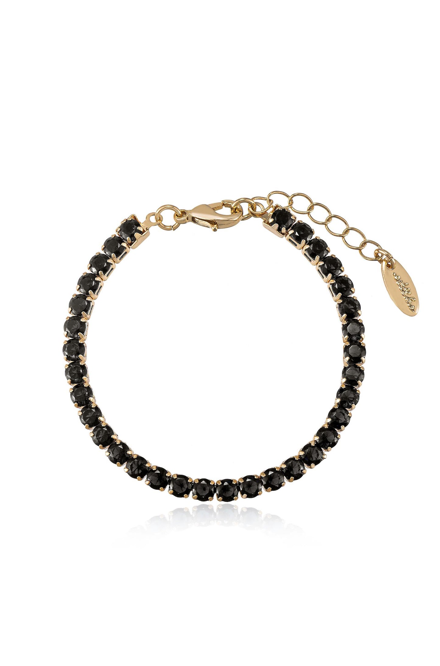 Giselle Sparkle Crystal 18k Gold Plated Bracelet