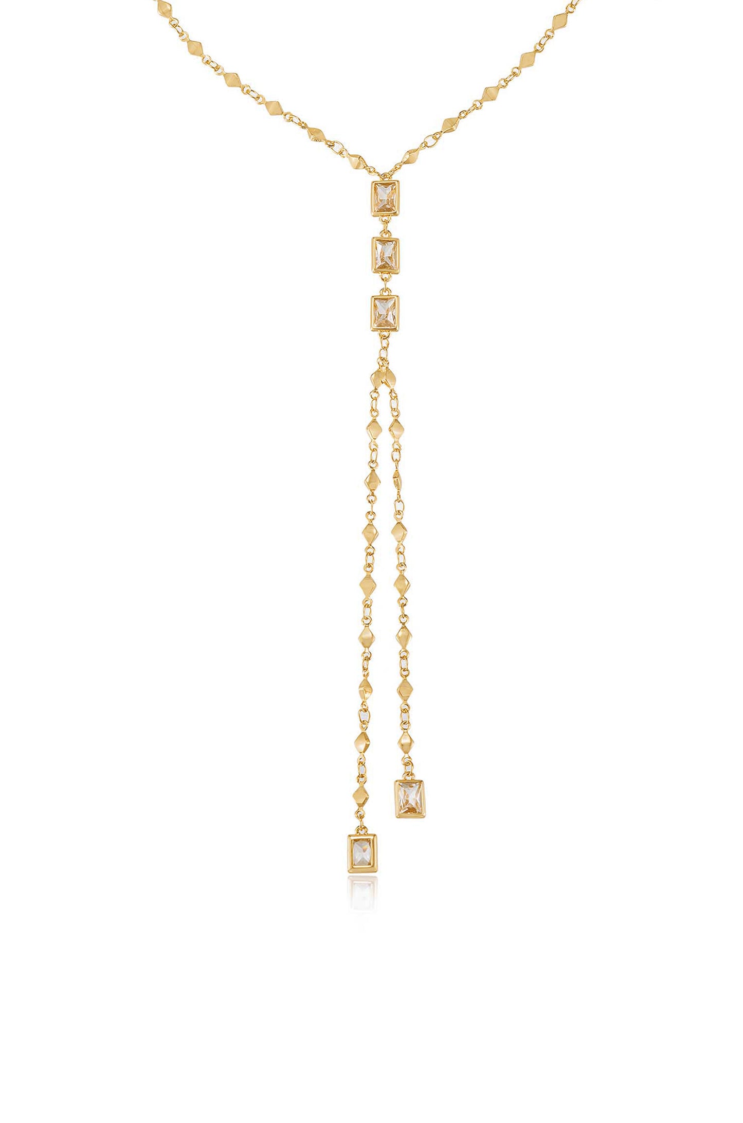 Behind the Glam 18k Gold Plated Necklace