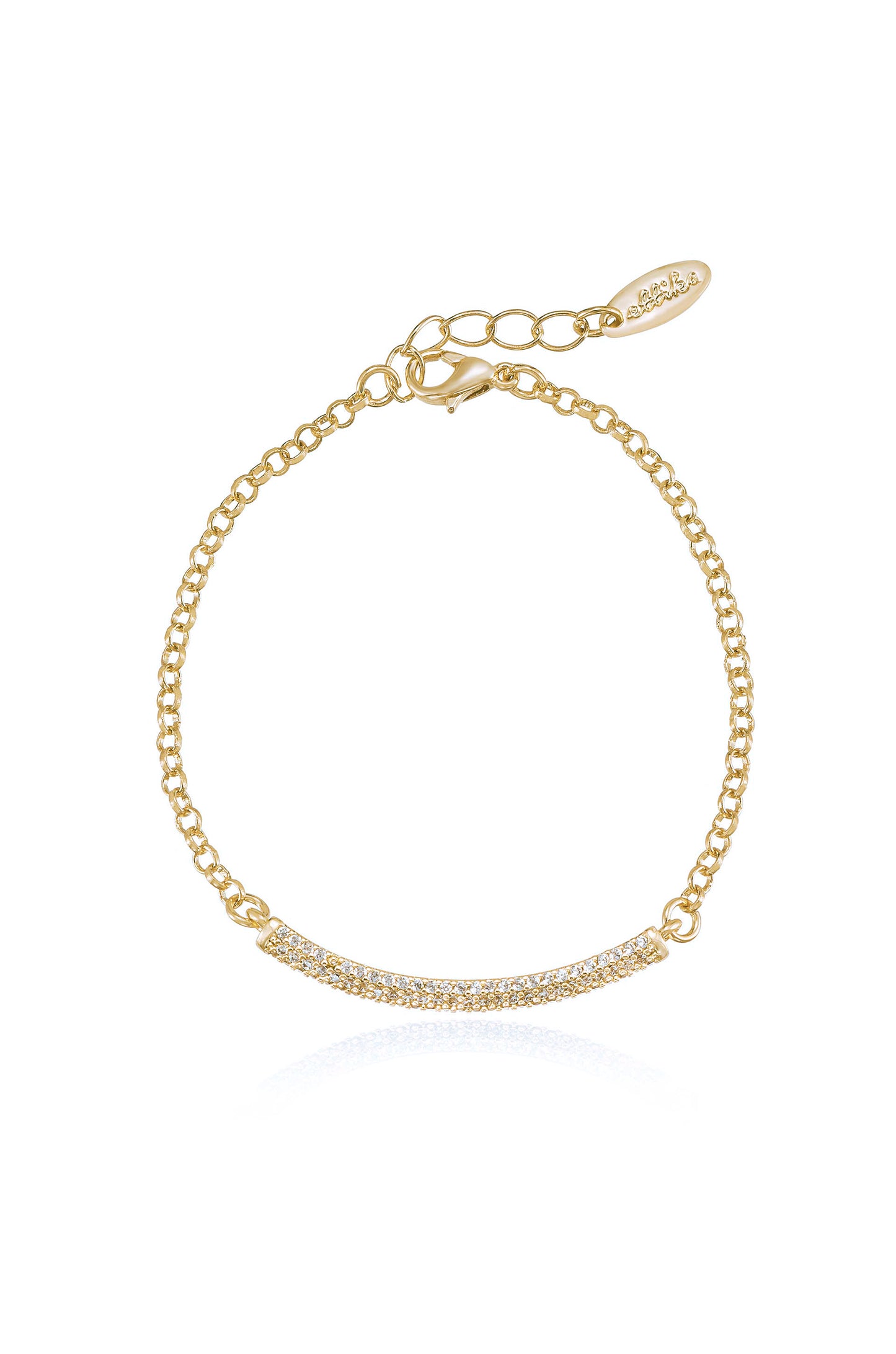 Subtle Statements 18k Gold Plated Bracelet