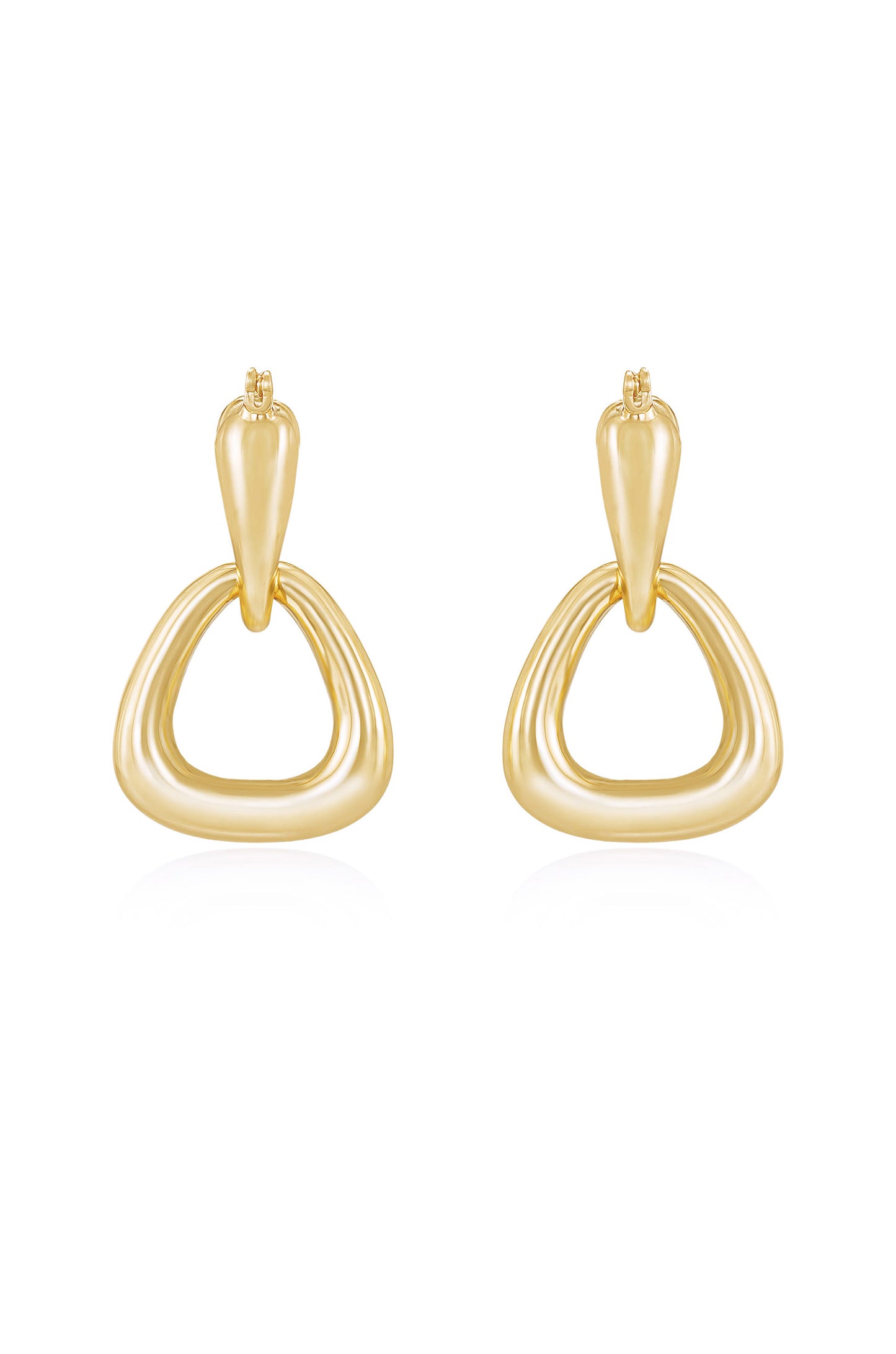 Baby Double Dangle Hoop Earrings