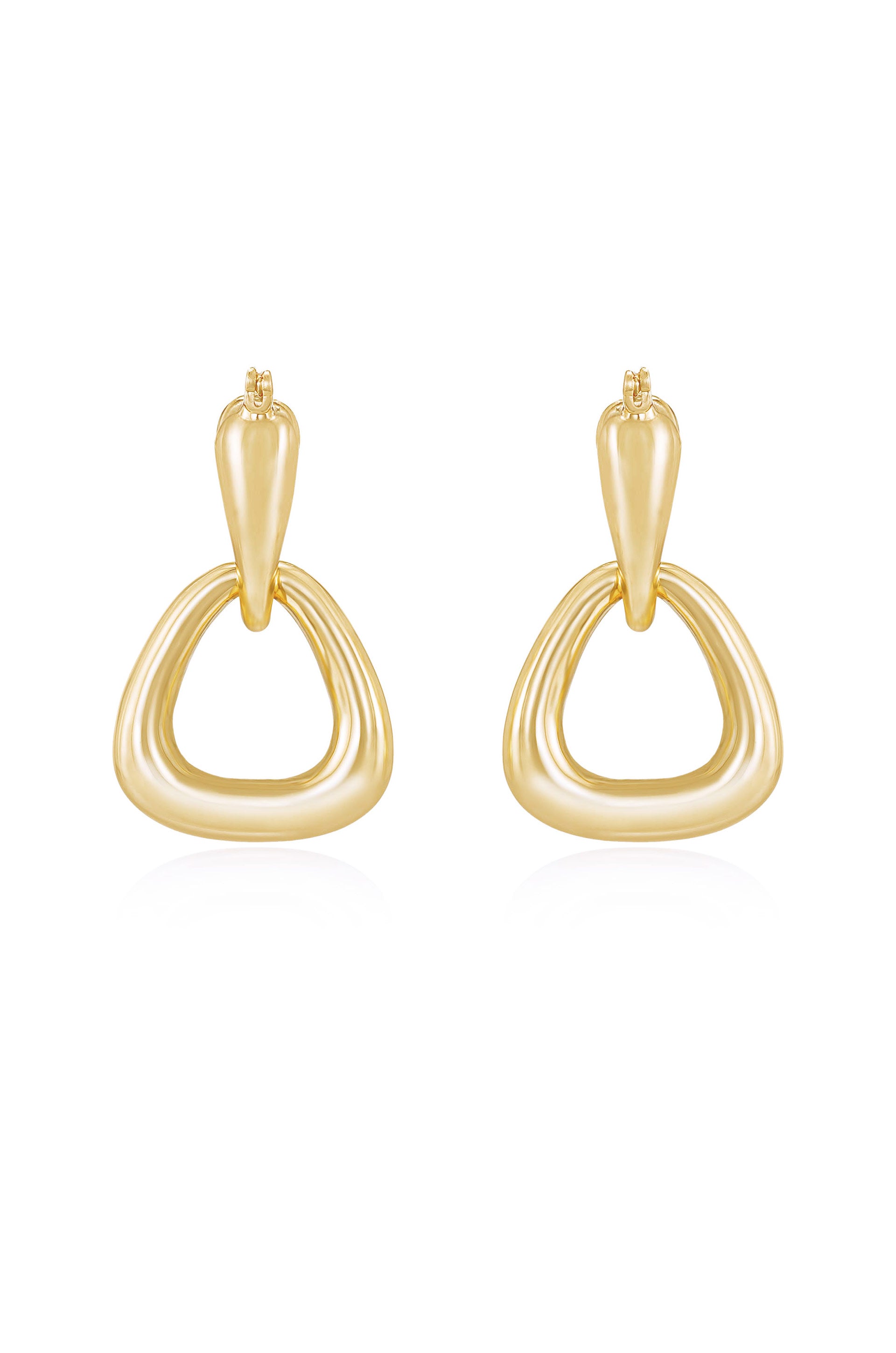 Baby Double Dangle Hoop Earrings