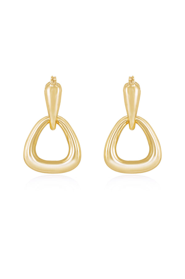 Baby Double Dangle Hoop Earrings