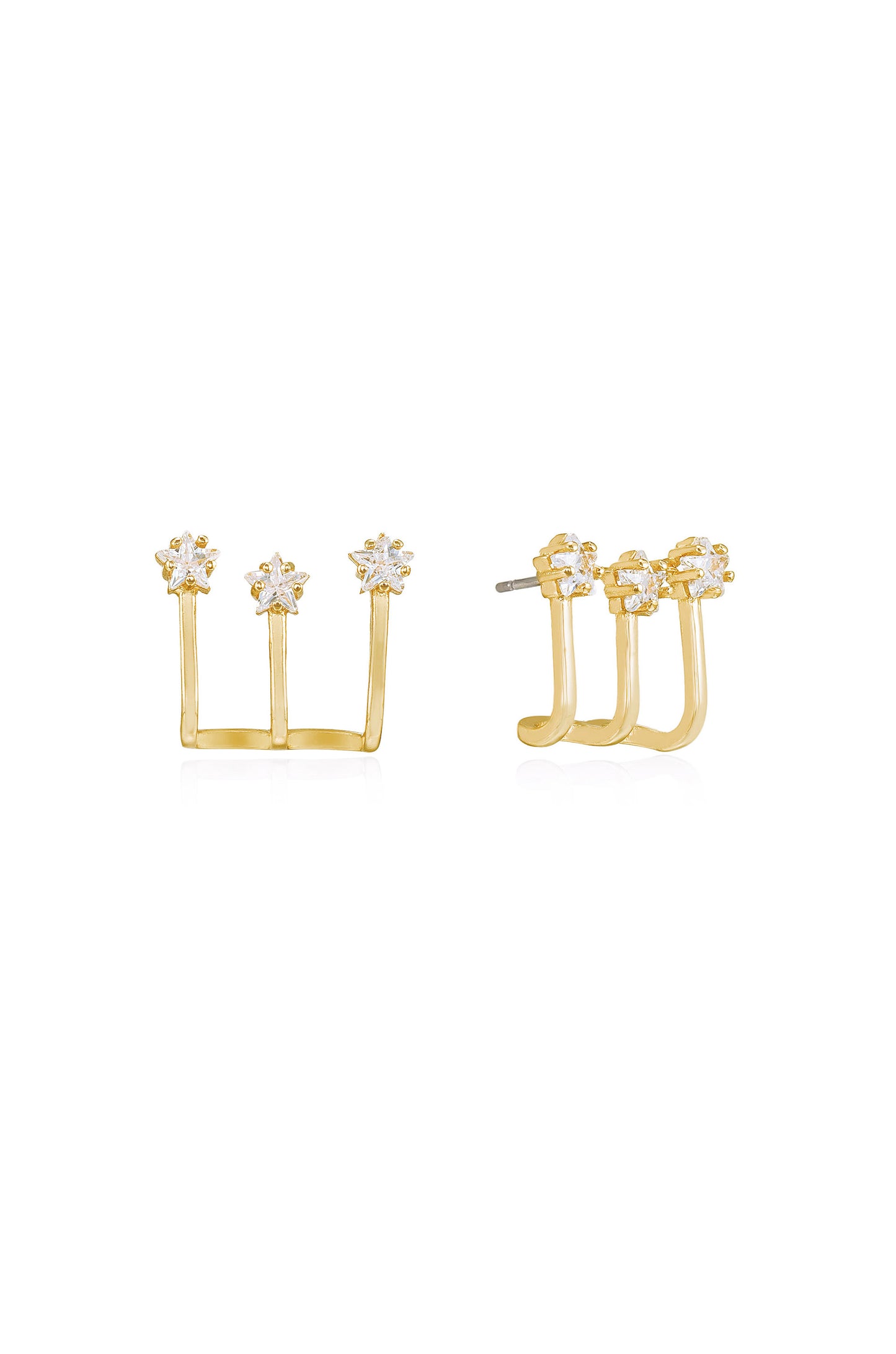 Constellation Wrap 18k Gold Plated Earring