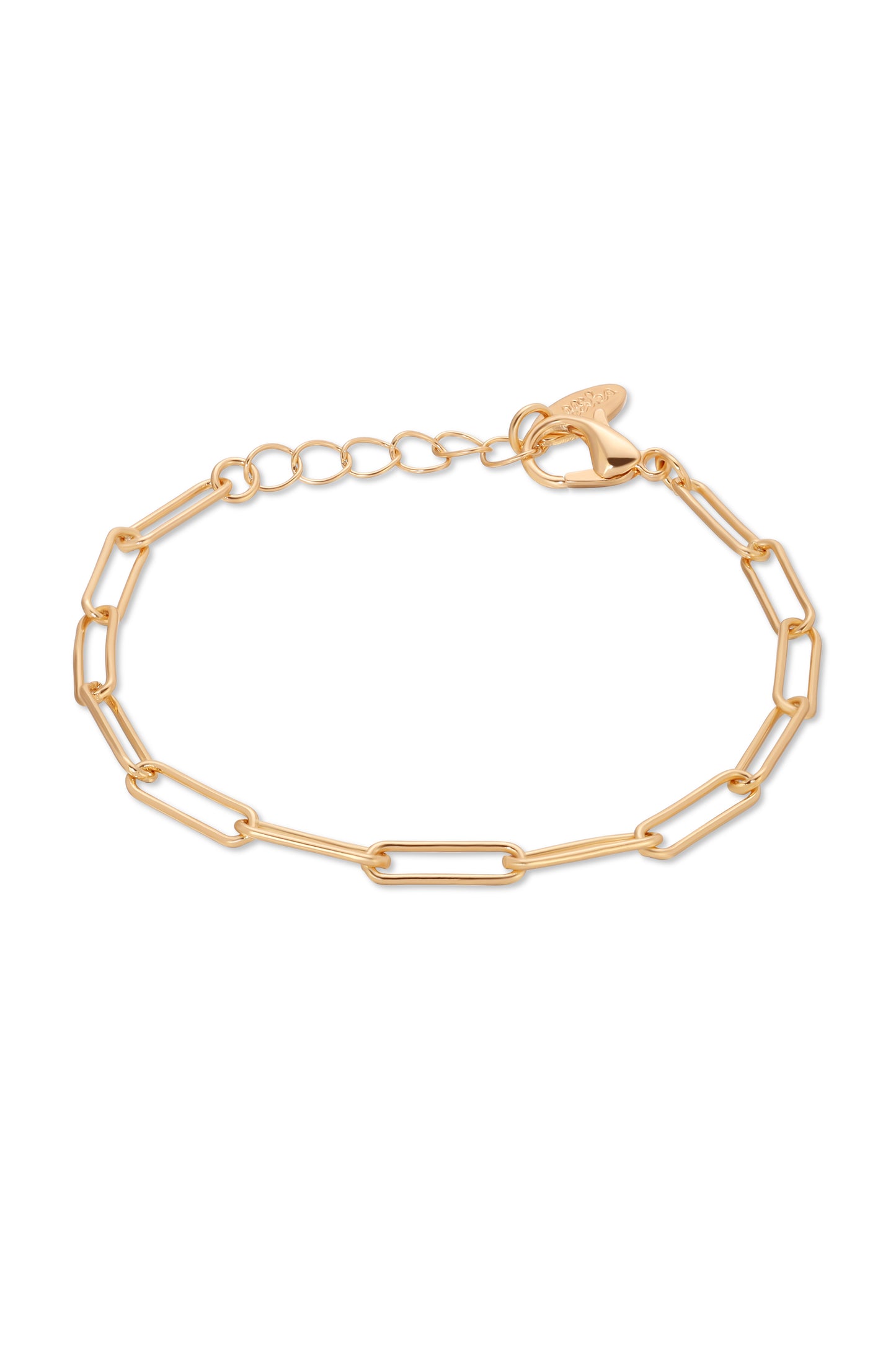 Links and Shine Bracelet Set of 2 in gold