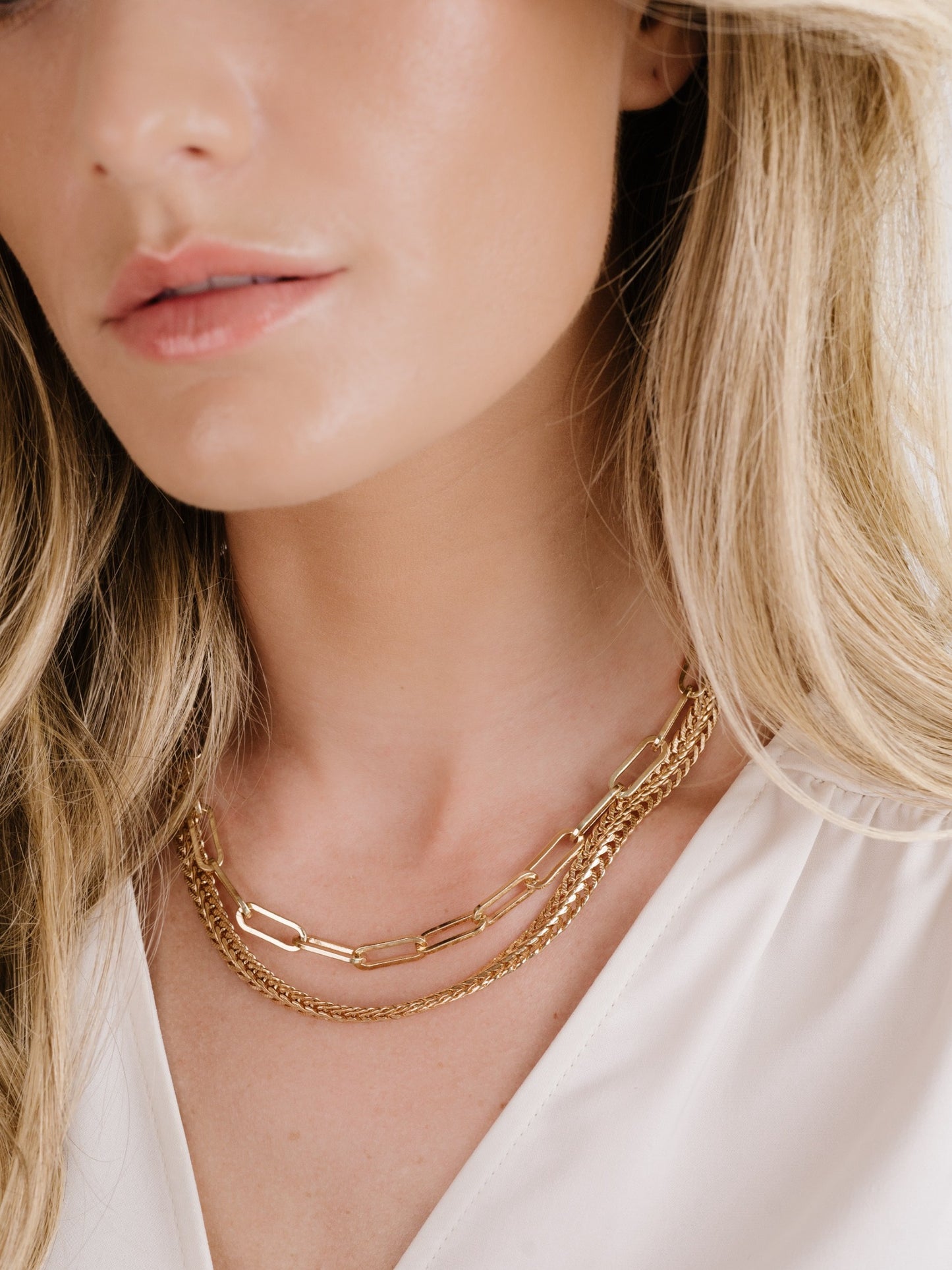 Interlinked Chain Necklace