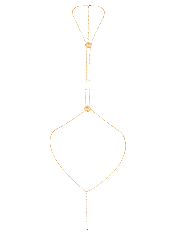 Scallop Shell Body Chain