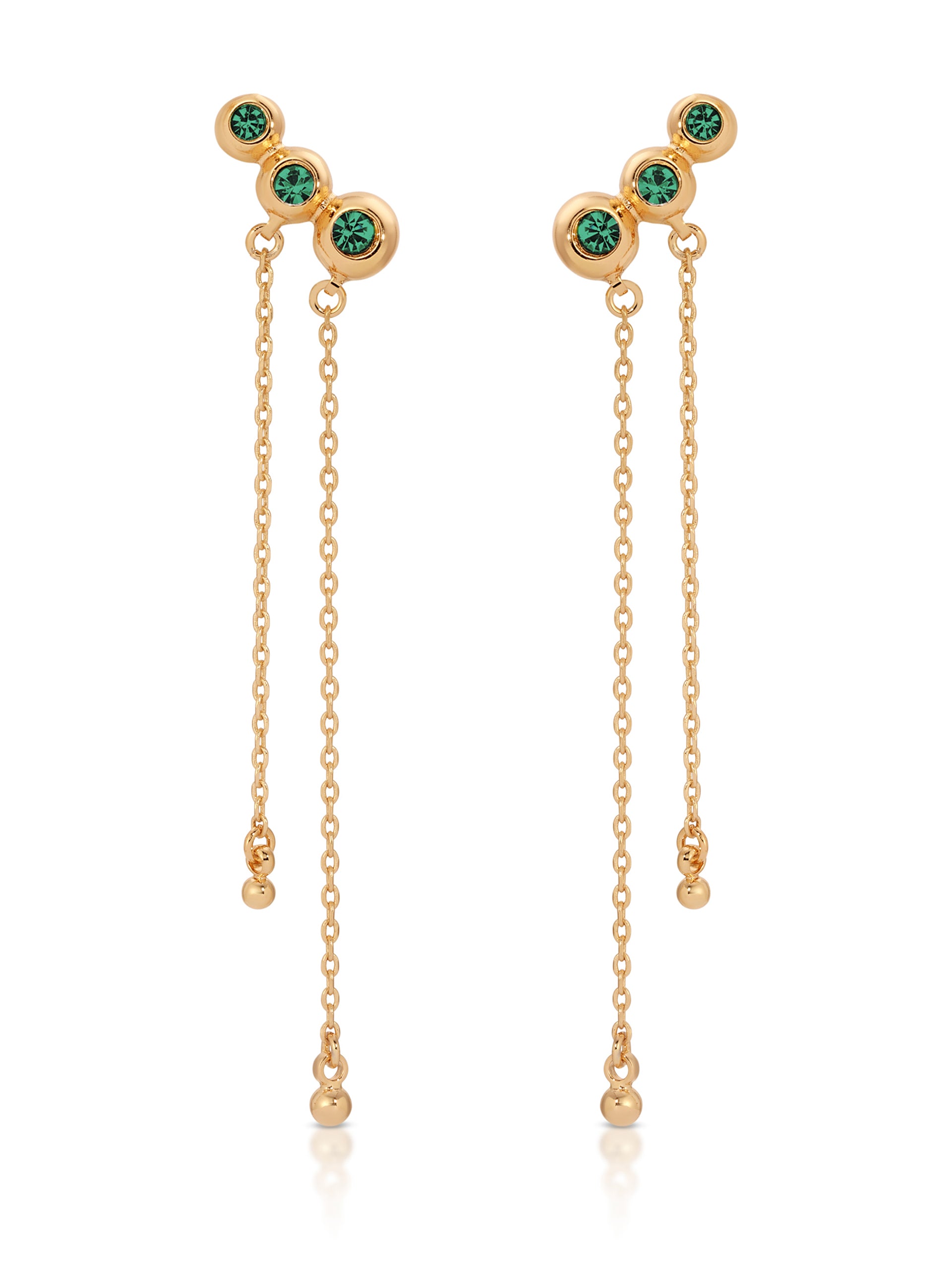 Emerald City Waterfall Earrings