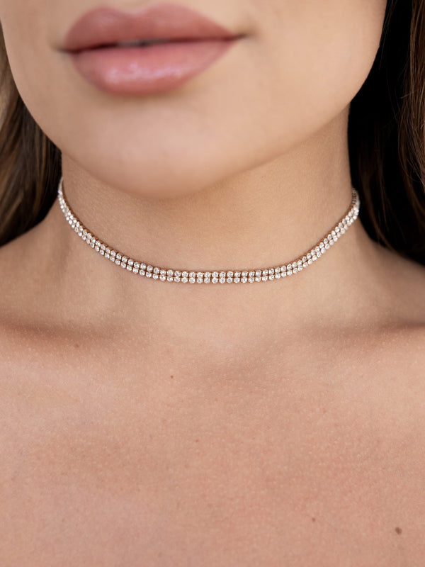 Crystal Simplicity Choker Second