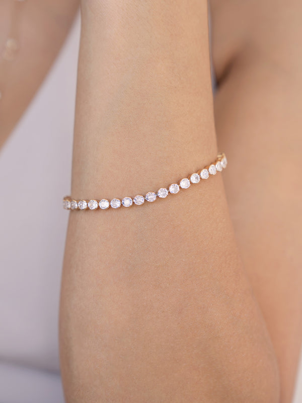 Crystal Chain Tennis Bracelet Second