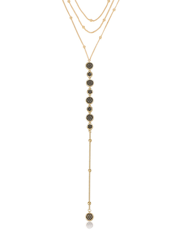 Bali Dreams Crystal Lariat Necklace