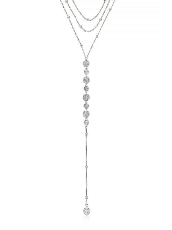 Bali Dreams Crystal Lariat Necklace