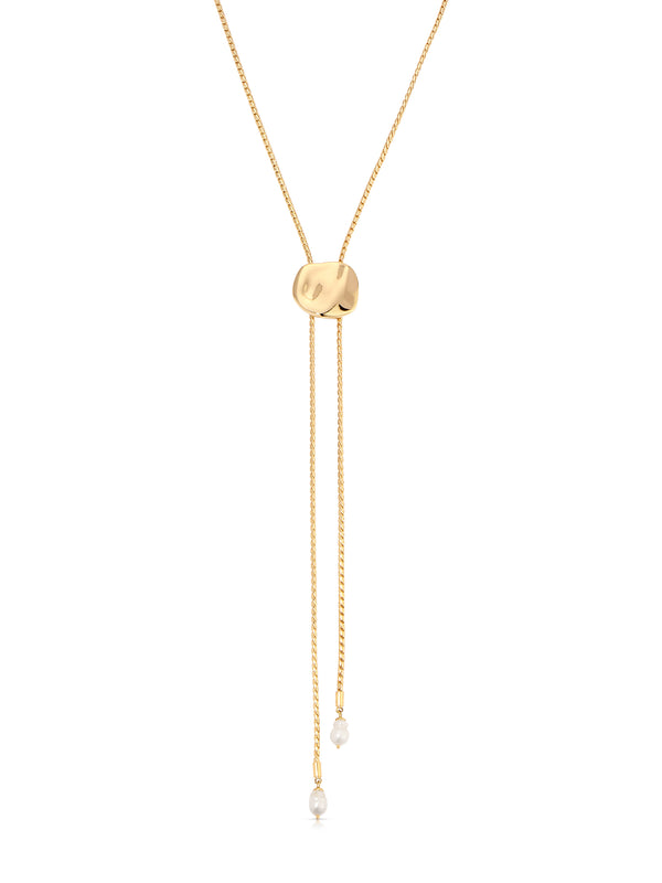 Liquid Luxe Bolo Necklace