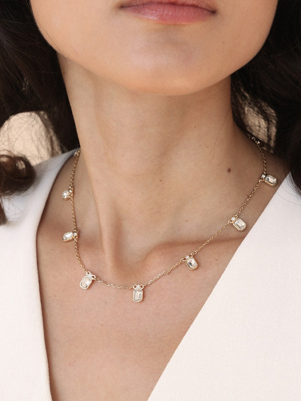 Emerald Deco Charm Necklace Second