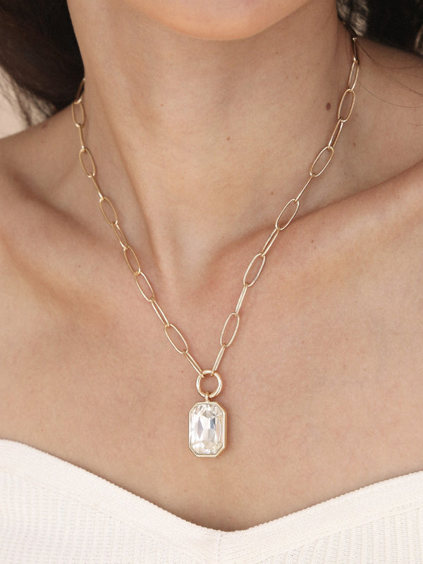 Deco Pendant Necklace Second