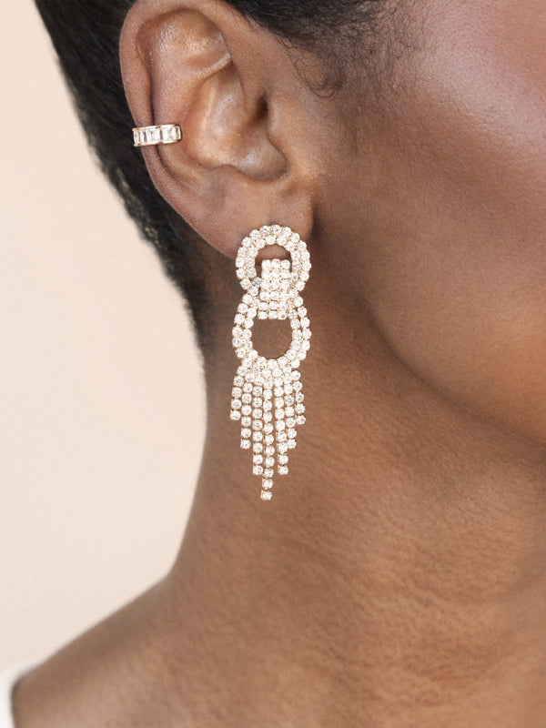 Crystal Gatsby Statement Earrings Second