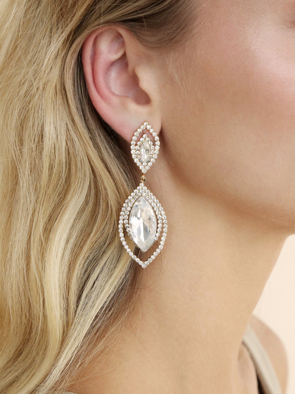 Timeless Crystal Dangle Earrings Second