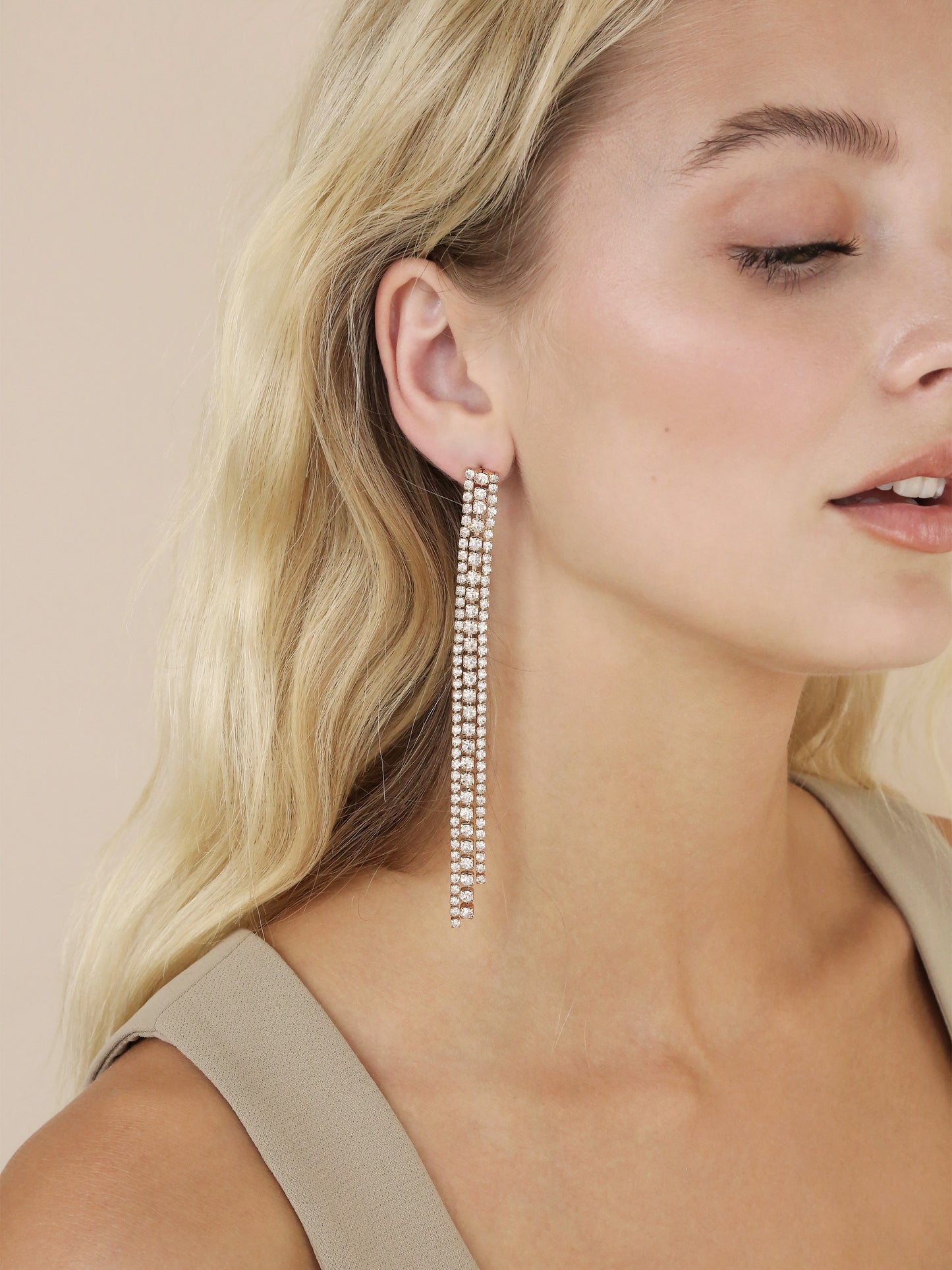 Your Moment Crystal Dangle Earrings