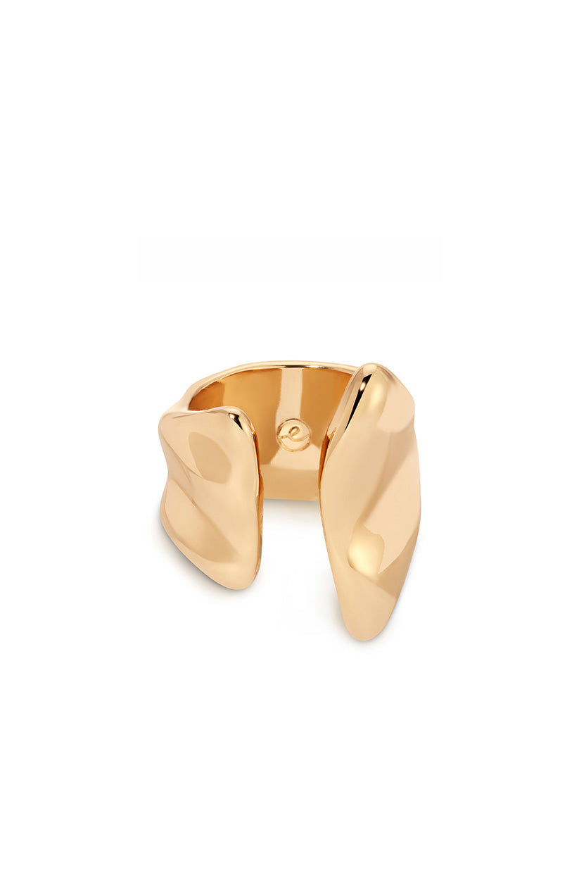 Liquid Luxe Ring 18k Gold Plated