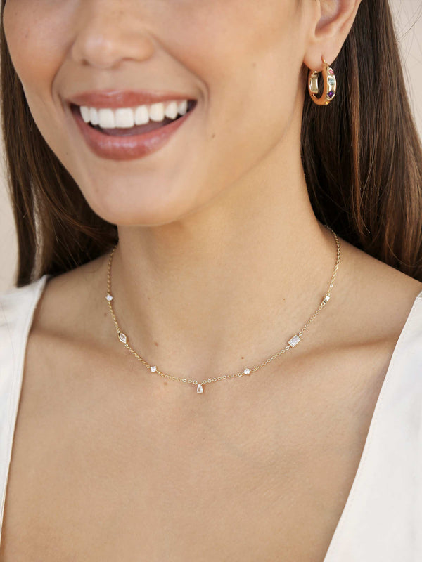 Shapely Crystals Necklace Second