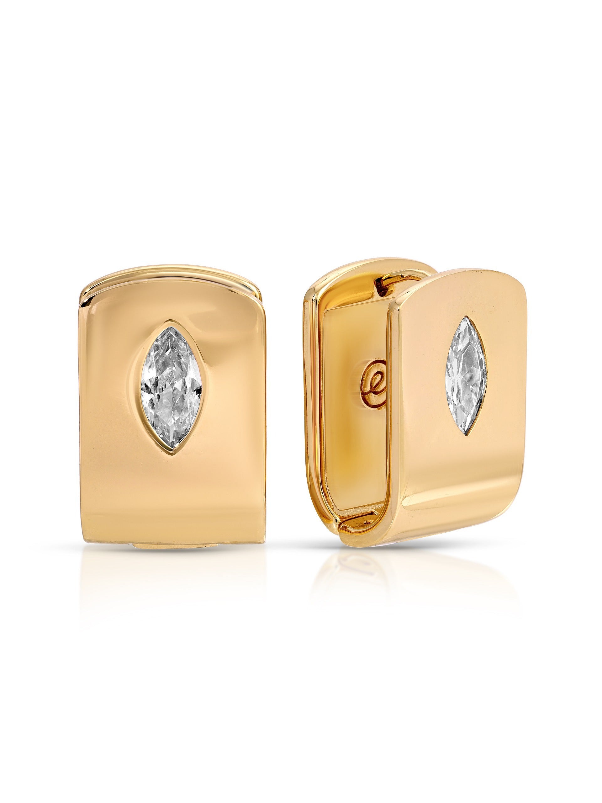 Marquise Crystal Huggies