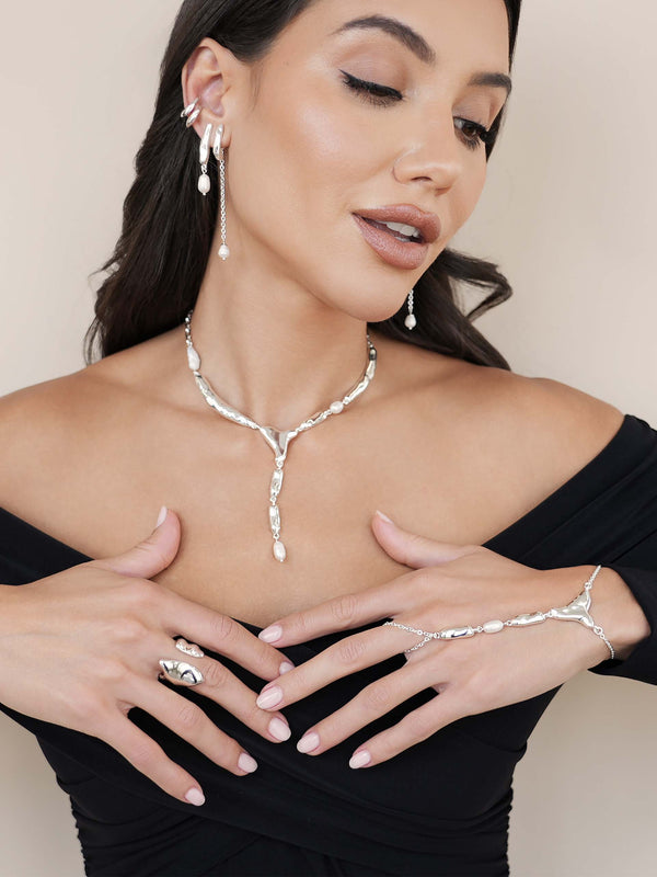 Liquid Metal Hand Chain Second