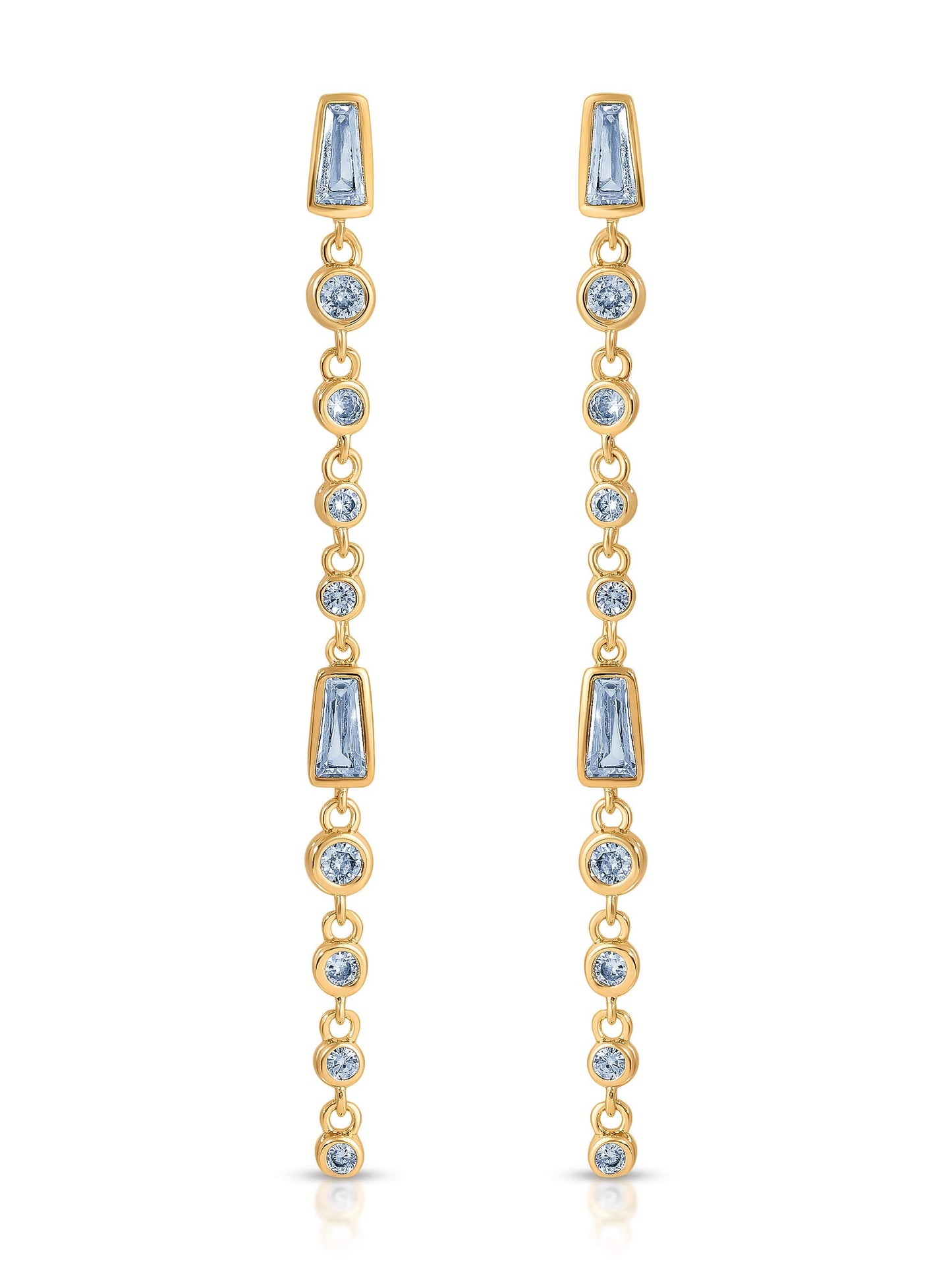 Crystal Linear Earrings