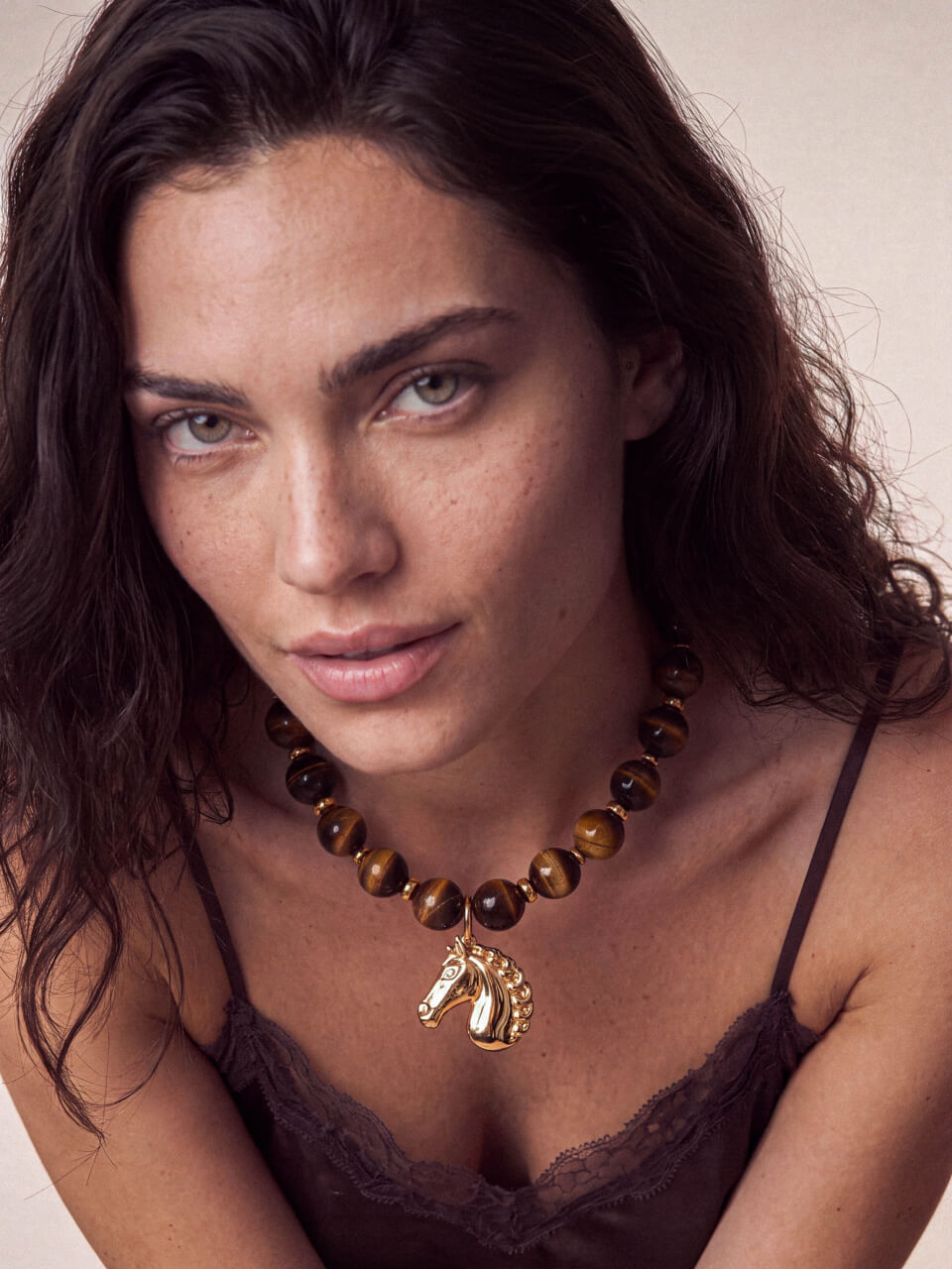 Stallion Beaded Necklace