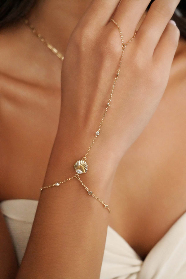 Santorini Shell Hand Chain Second