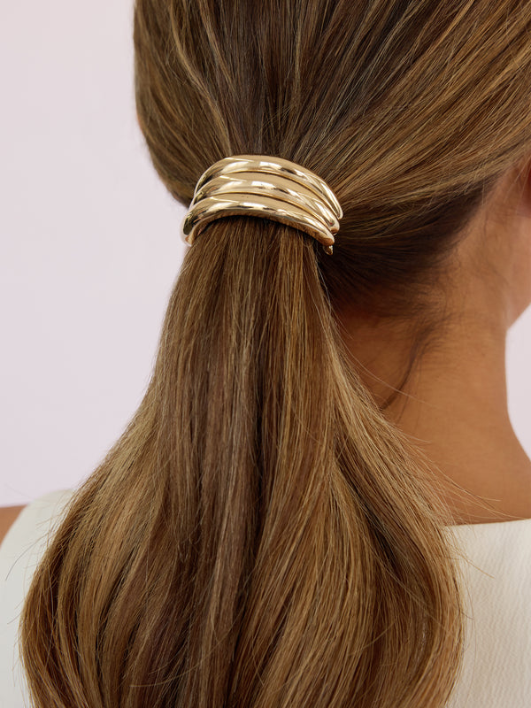 Modern Rows Hair Tie Second