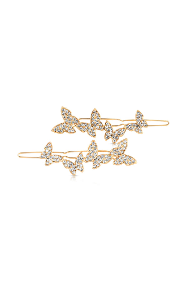 Butterfly Whimsy Barrette Set