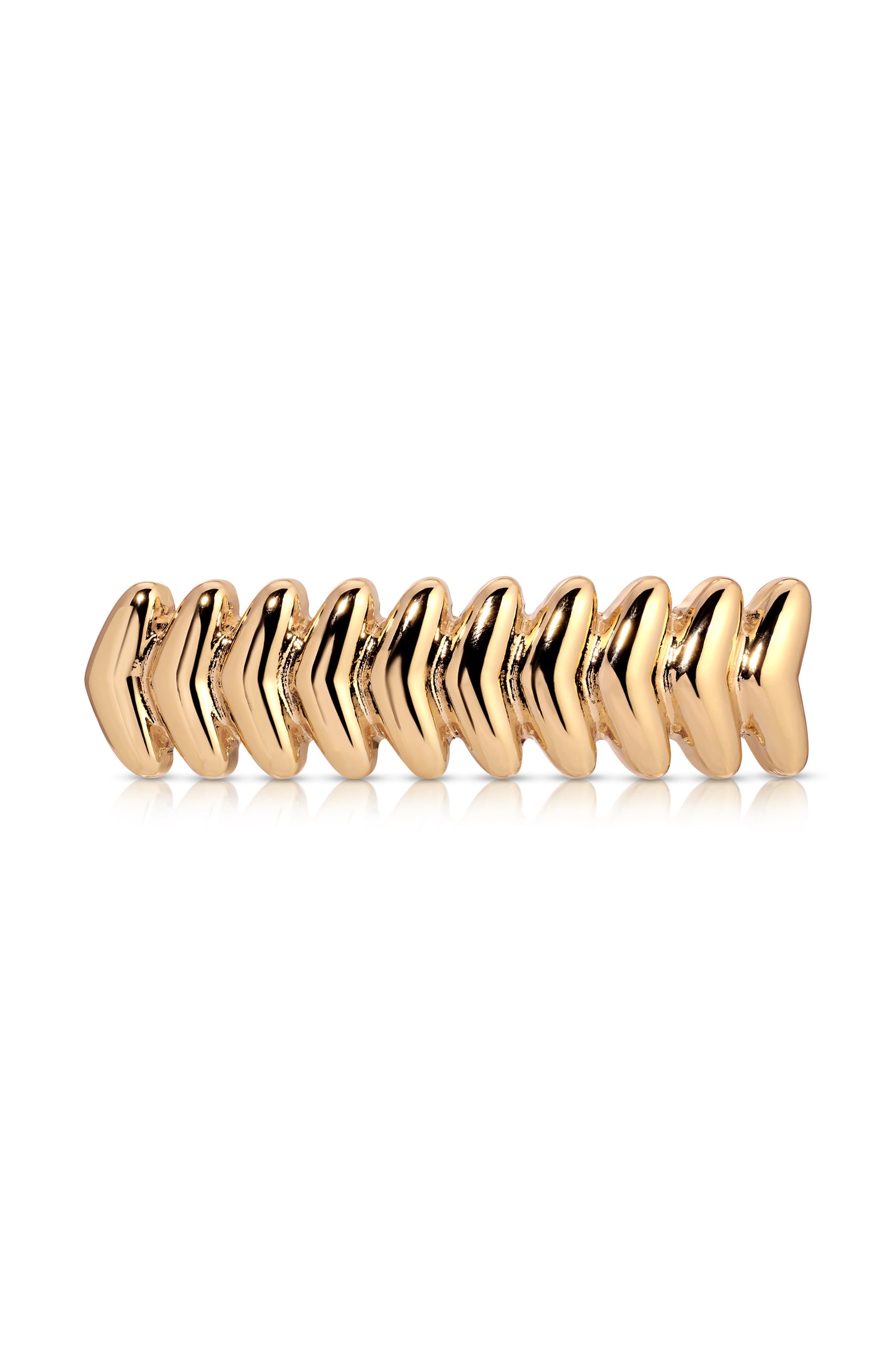 Moderna Hair Clip Gold Tone