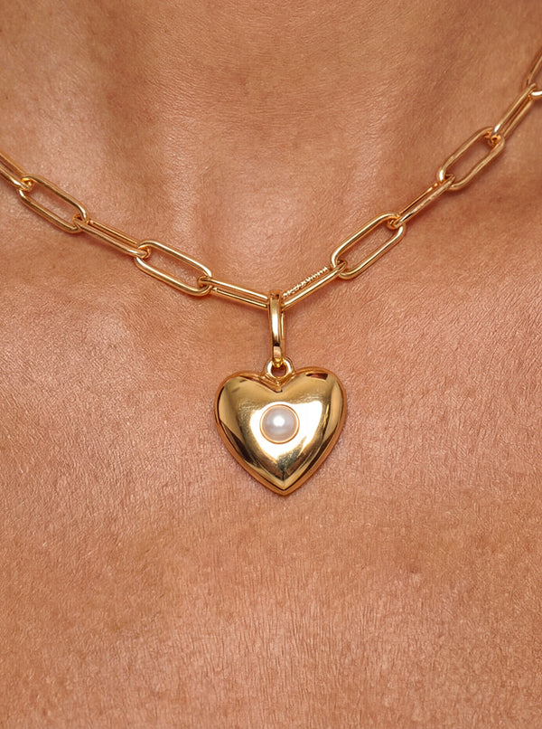 Heart Charm Necklace Second