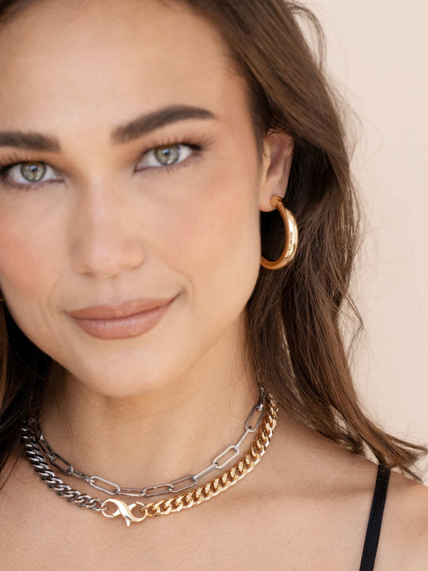 Mixed Metal Chain Set Second