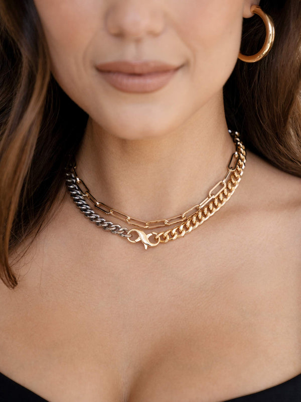 Mixed Metal Chain Set
