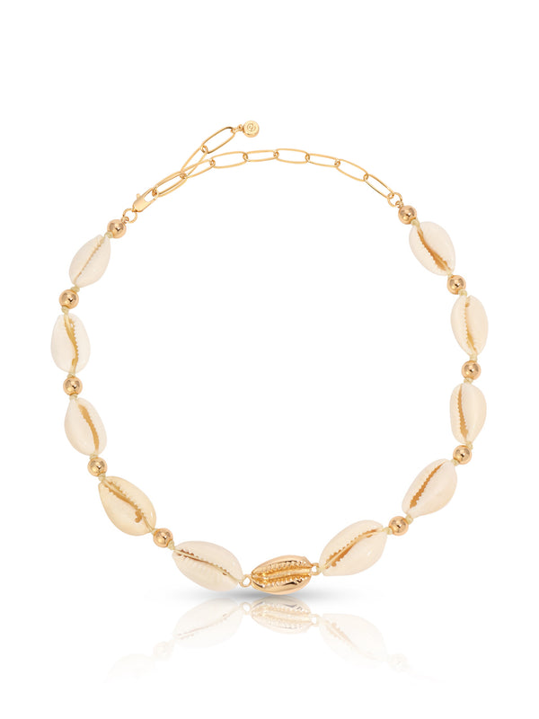 Out to Sea Cowrie Shell Necklace