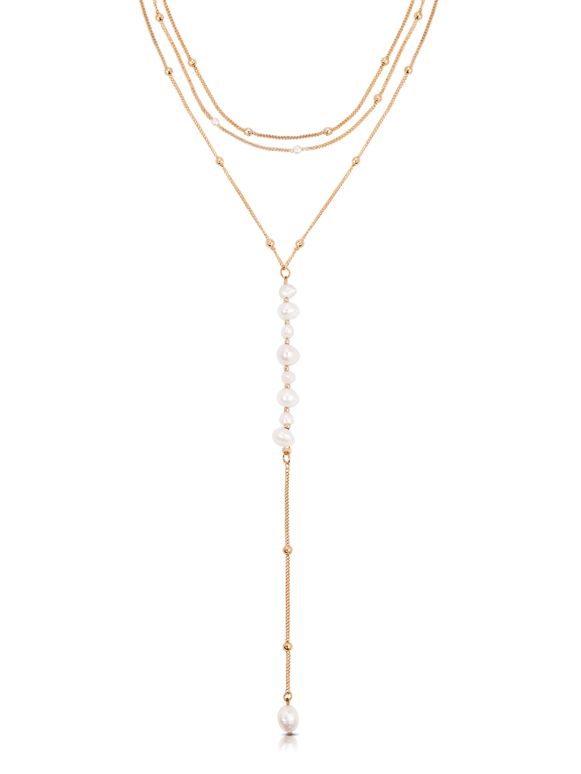 Coastal Pearl Lariat