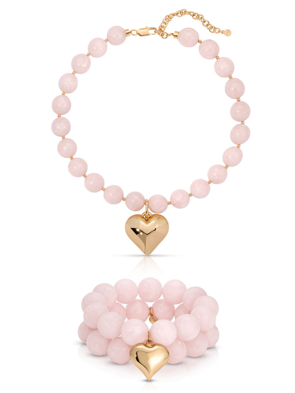 Luck and Love Set in Rose