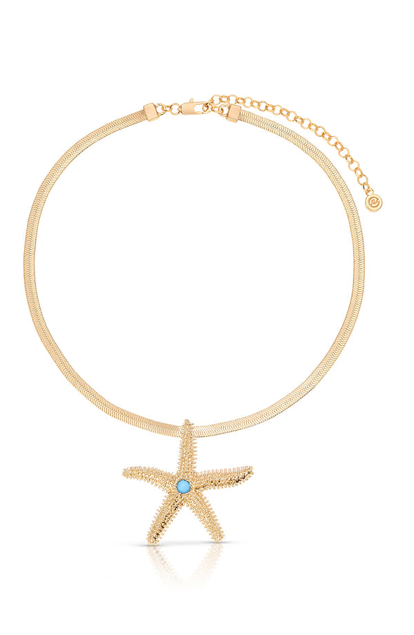 Mermaid Cove Starfish Necklace