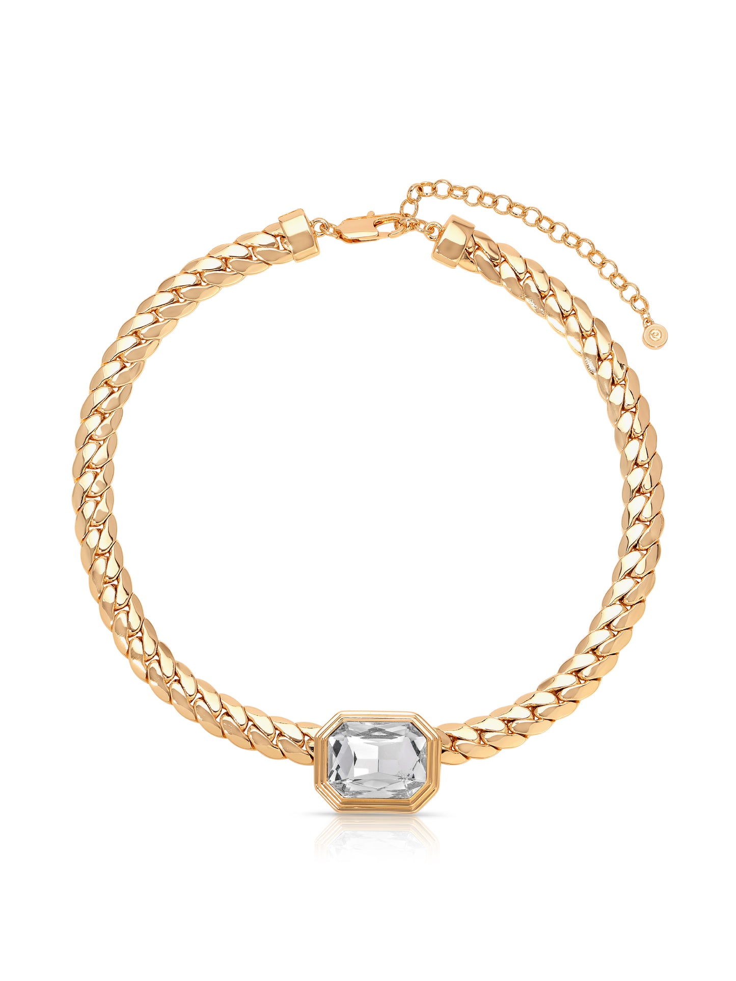 Emerald Deco Necklace