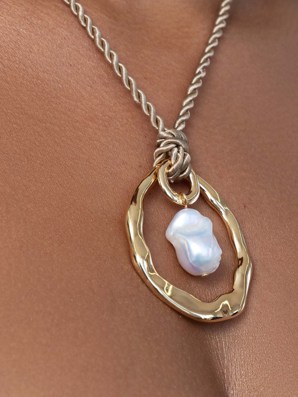 Nautical Pearl Necklace Second