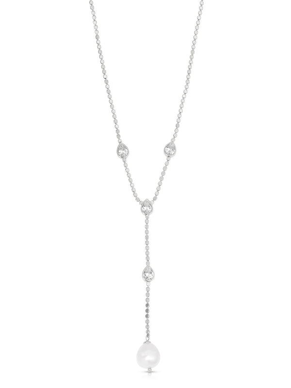 Dripping Crystal Lariat