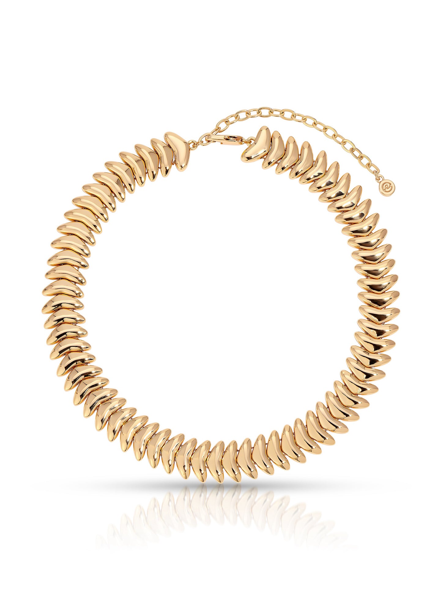 Metal Moderna Necklace 18k Gold Plated