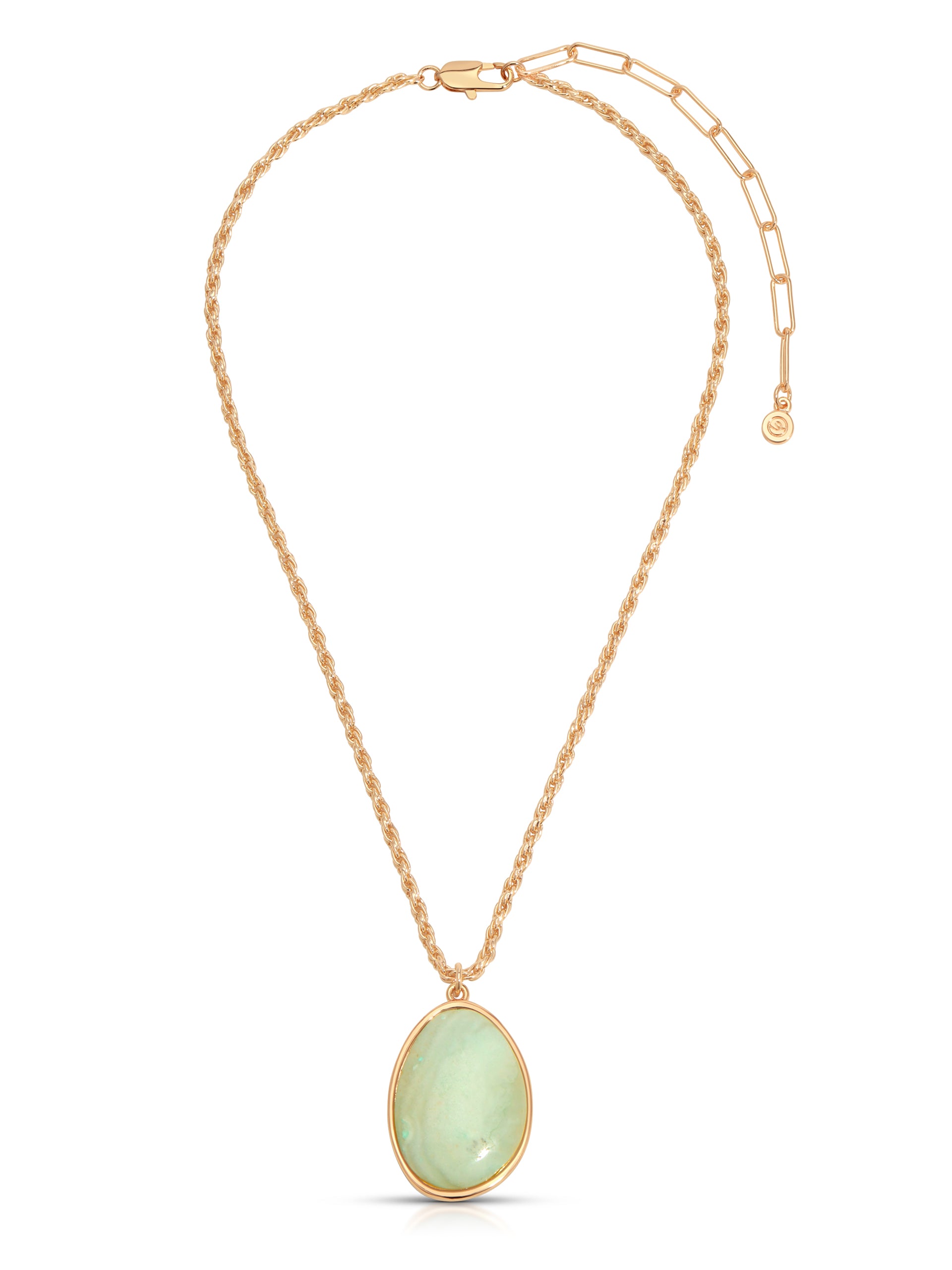 Amazonite Pendant Necklace full view
