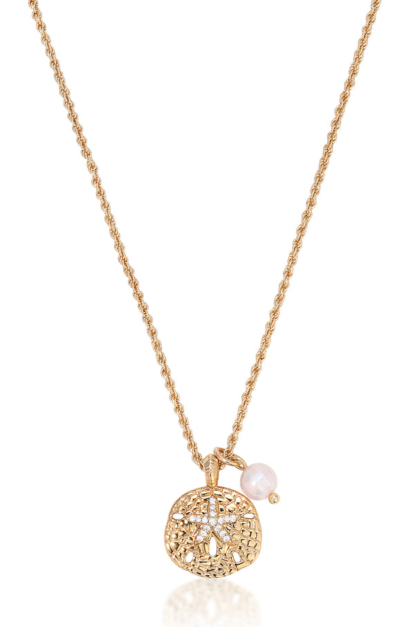 Sand Dollar Charm Necklace