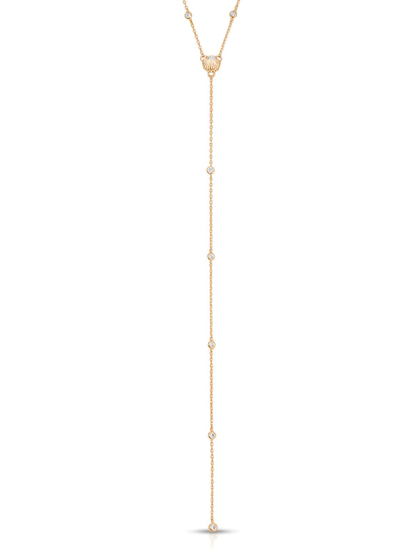 Santorini Shell Lariat