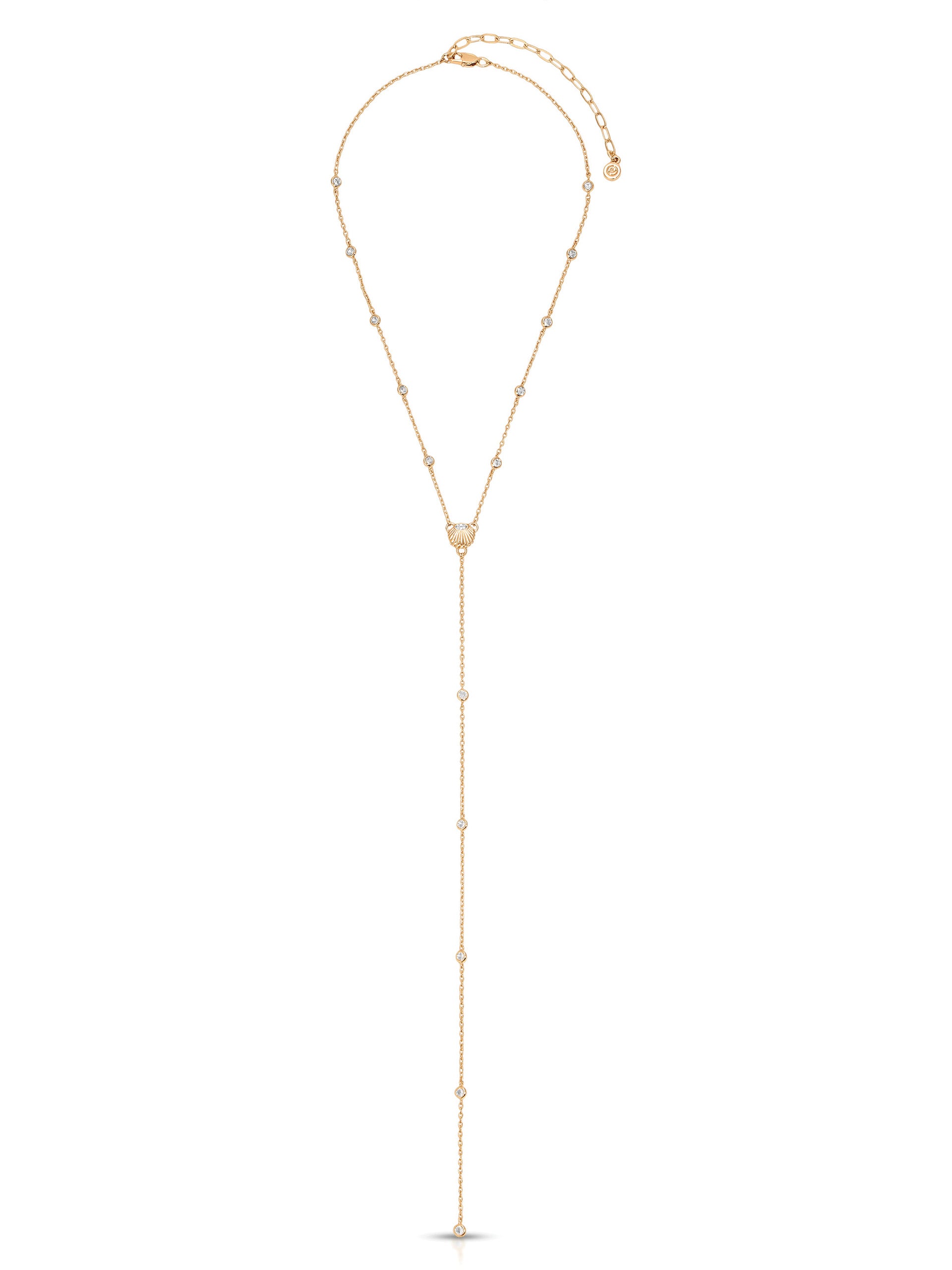 Santorini Shell Lariat full