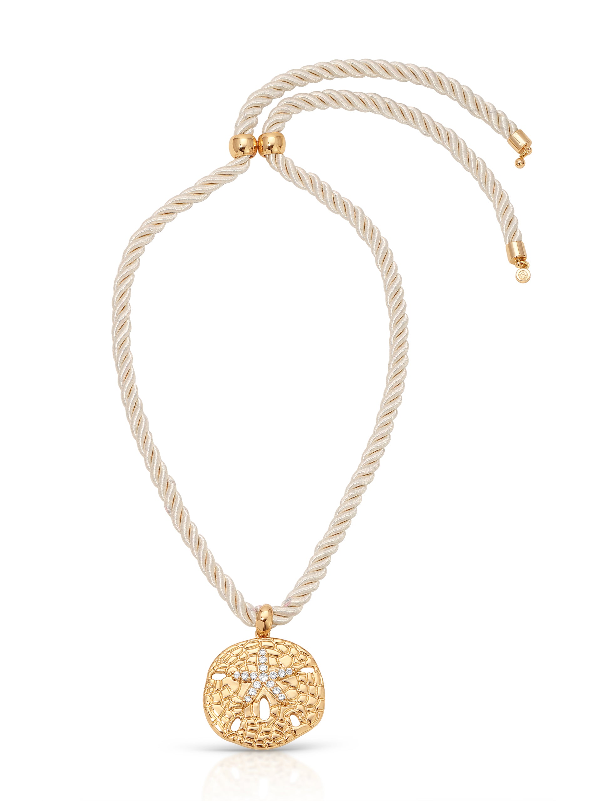 Sand Dollar Pendant Necklace full