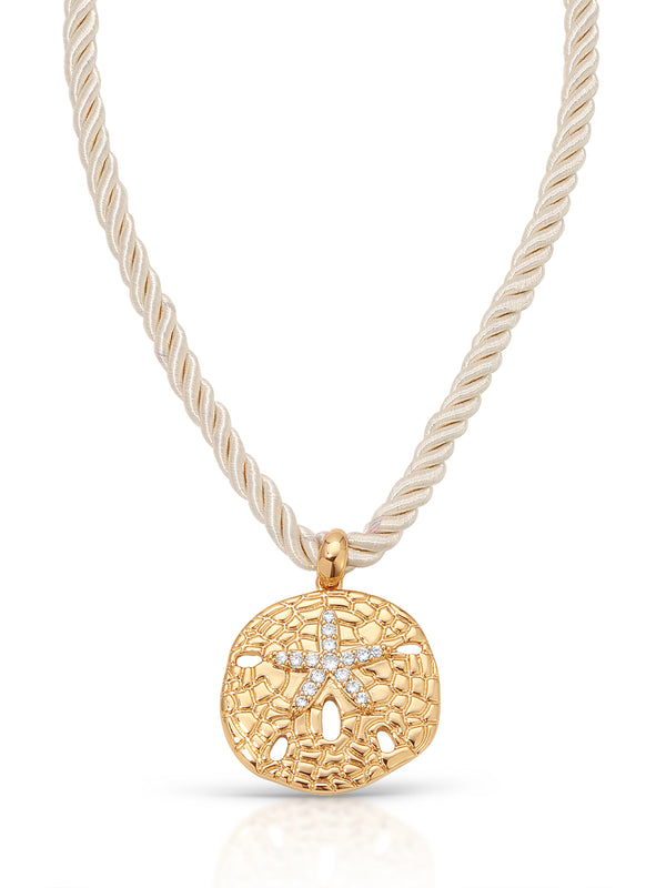 Sand Dollar Pendant Necklace