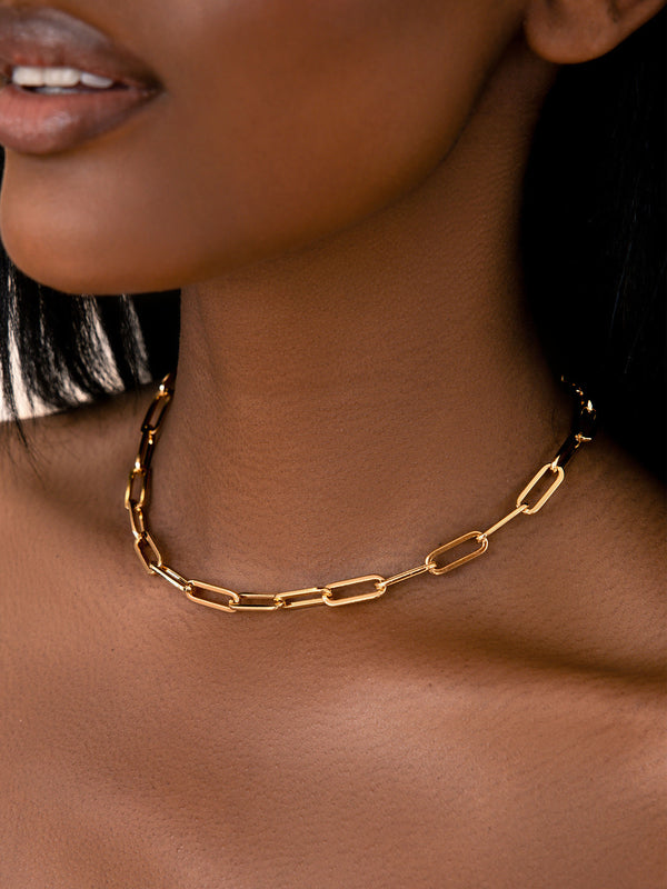 Paperclip Chain Necklace Second