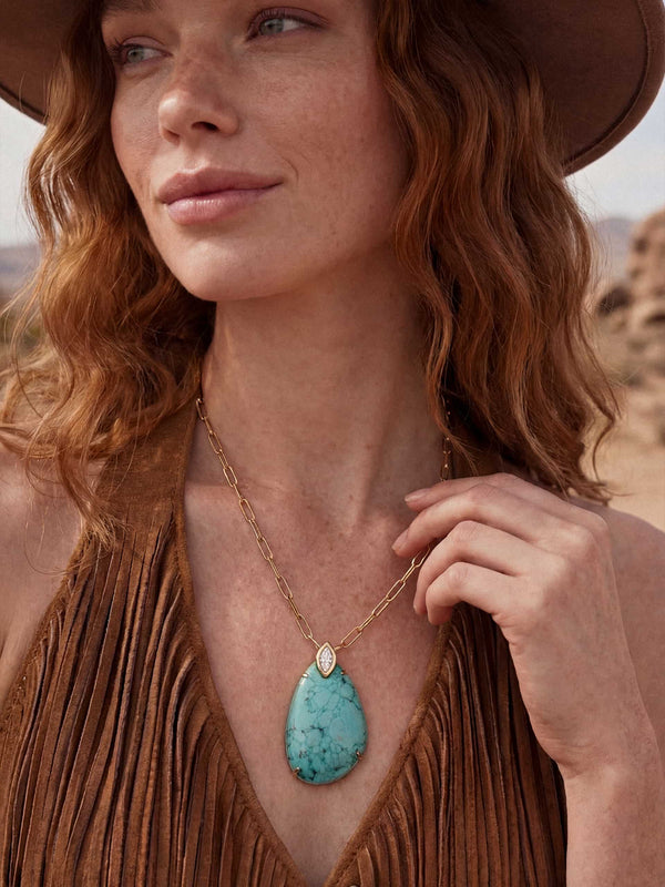Majestic Stone Pendant Necklace Second